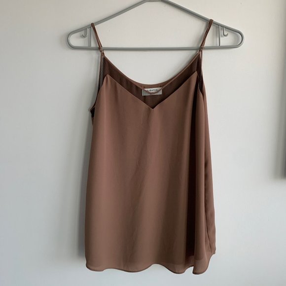 SOLD - Aritzia Babaton Mesh Tank Top | Galen Camisole | Size XXS - Picture 1 of 2